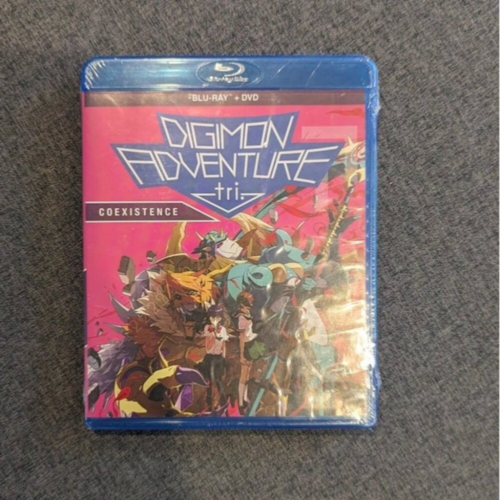 Digimon Adventure Tri Coexistence Anime Blu-ray and DVD NEW SEALED